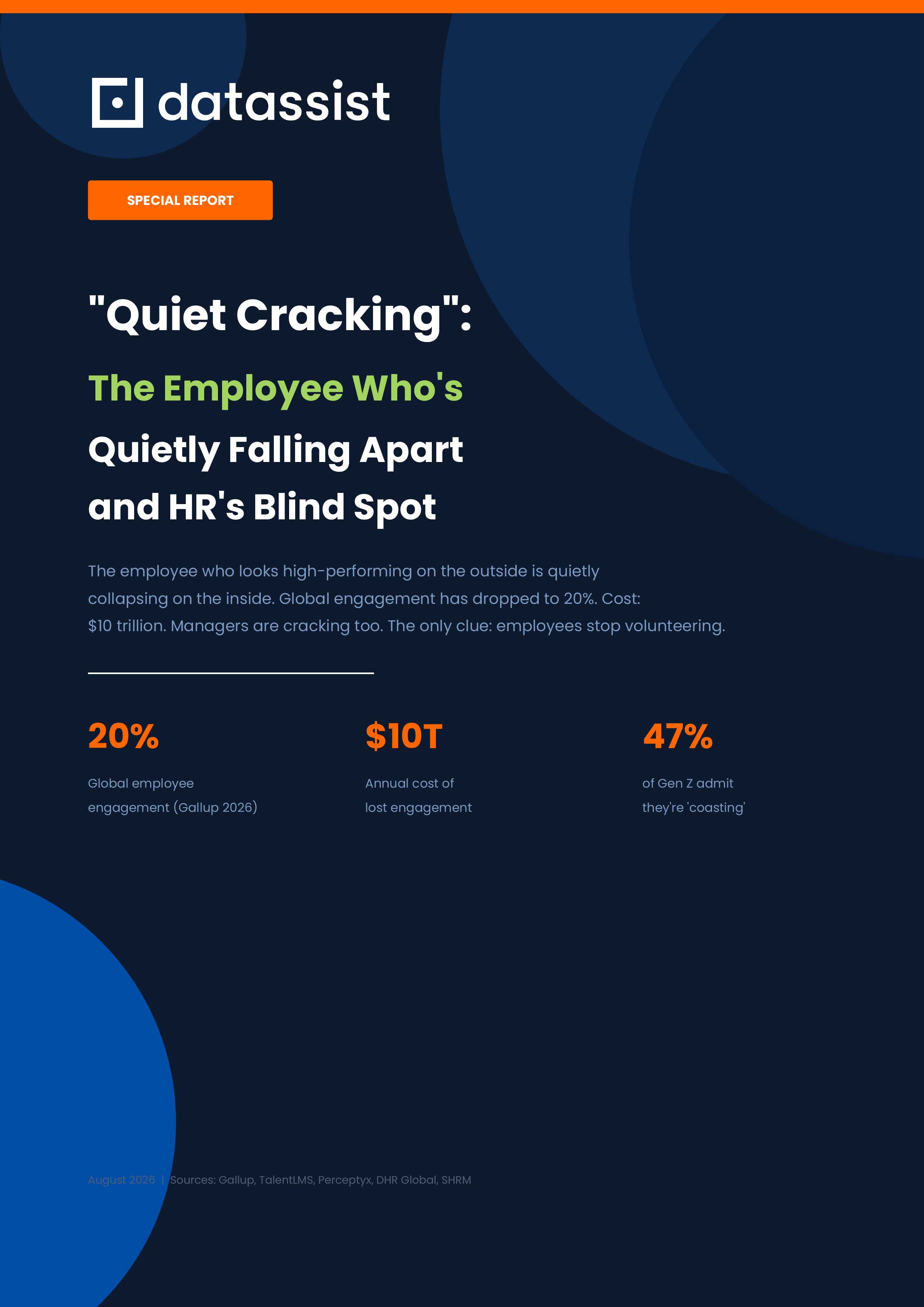 Quiet Cracking: The Employee Who's Quietly Failing Apart and HR's Blind Spot