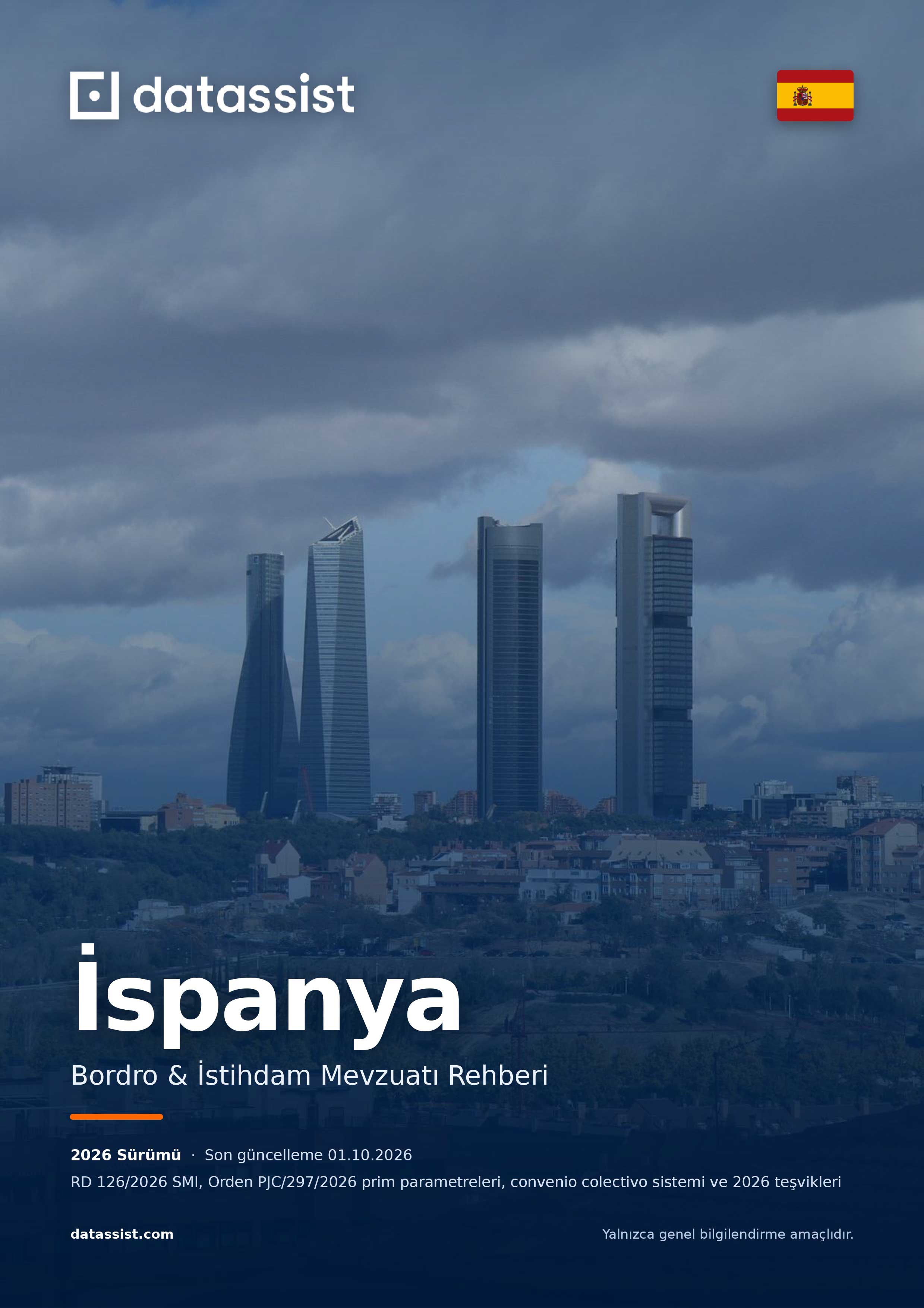 İspanya bordro ve istihdam rehberi kapağı