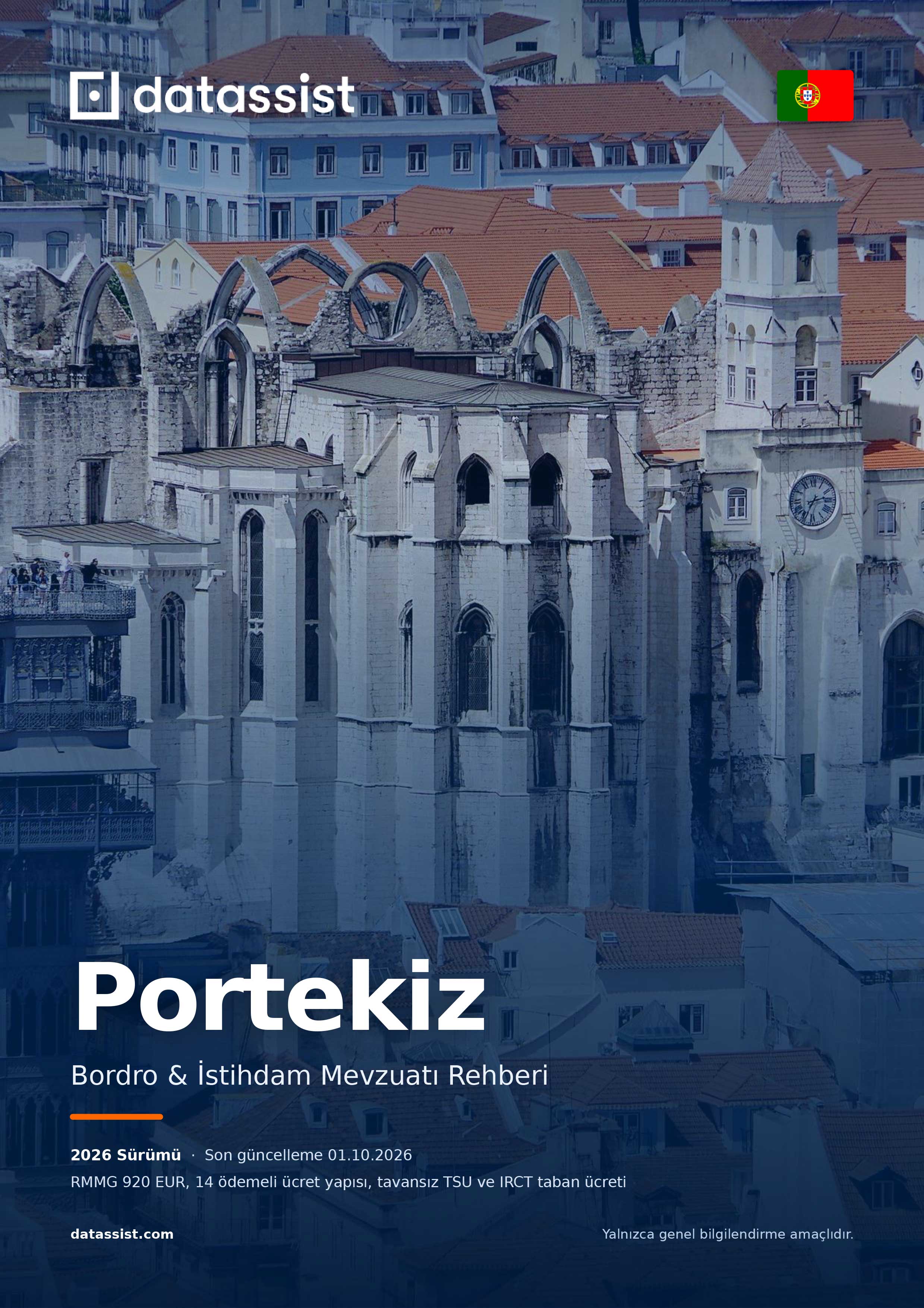 Portekiz bordro ve istihdam rehberi kapağı